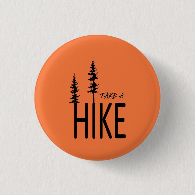 Take a hike button (Vorderseite)