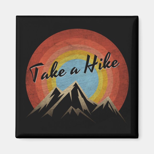 TAKE A HIKE MAGNET (Vorne)