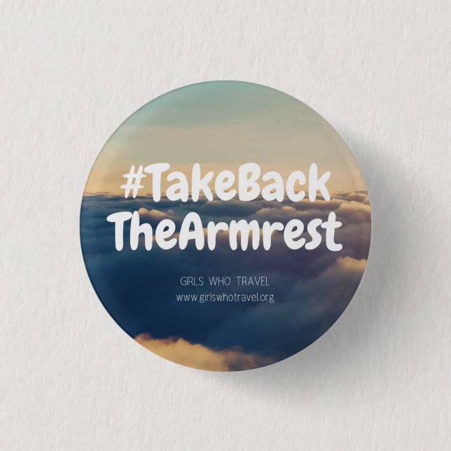 #TakeBackTheArmrest Knopf Button (Vorderseite)