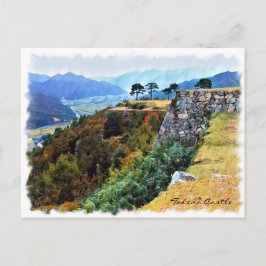 Takeda Castle ポストカード Postkarte