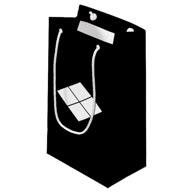 Takeda Rhombus Kleine Geschenktüte (Vorderseite Schrägansicht)
