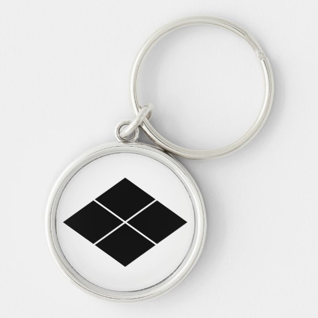 Takeda Rhombus Schlüsselanhänger (Vorne)