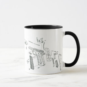 Takedown 1911 tasse