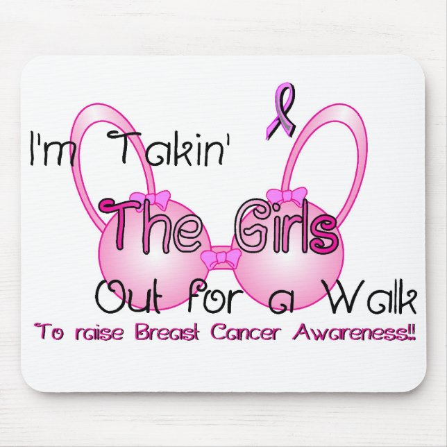 Takin die Mädchen-Mausunterlage Mousepad (Vorne)