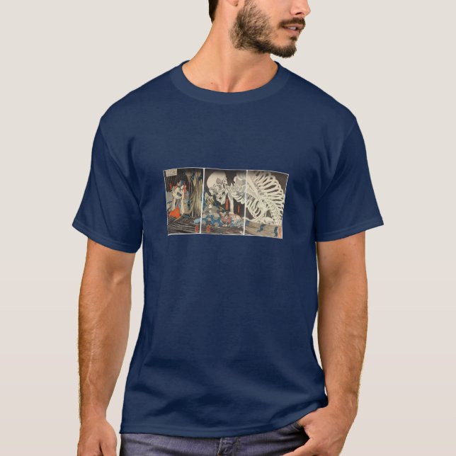Takiyasha die Hexe und die Skeleton Erscheinung T-Shirt (Vorderseite)