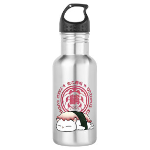 Tako Octopus Sushi Cat Edelstahlflasche
