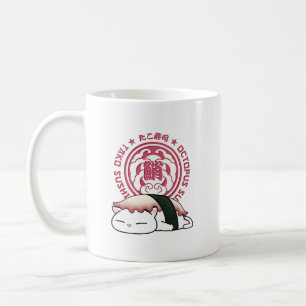 Tako Octopus Sushi Cat Kaffeetasse
