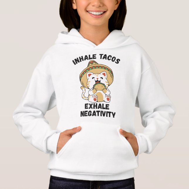 Takos atemberaubende Negativität Hoodie (Vorderseite)