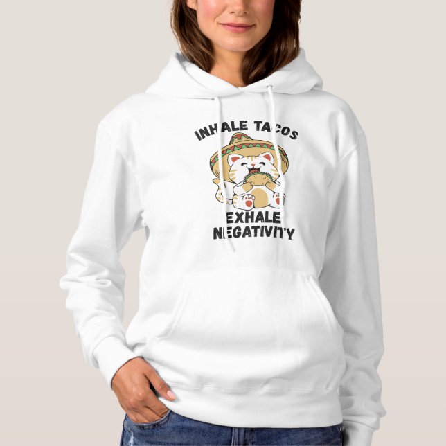Takos atemberaubende Negativität Hoodie (Vorderseite)