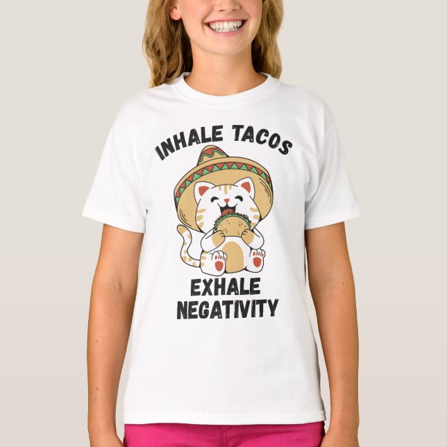 Takos atemberaubende Negativität T-Shirt (Vorderseite)