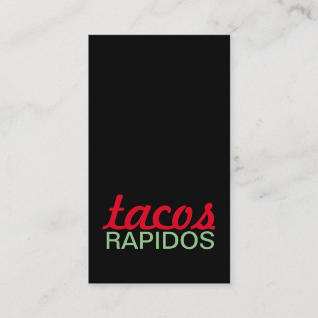 Takos rapidos Lochkarte Treuekarte (Vorderseite)