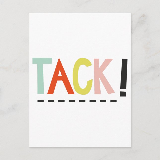 TAKT! Farbenkarte Postkarte (Vorderseite)