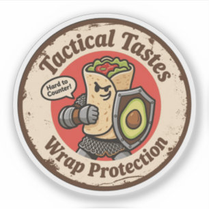 Taktische Geschmacksrichtungen Wrap Protection Bur Aufkleber