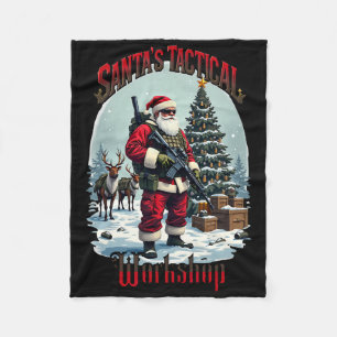 Taktische Werkstatt von Santa Ar-15 Waffenrechte P Fleecedecke