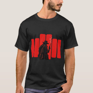 Taktischer Cowboy-Gunslinger-Wilder Westen Western T-Shirt