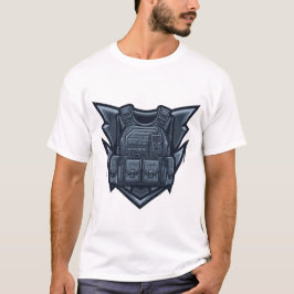 Taktisches Brustemblem für Soldaten T-Shirt