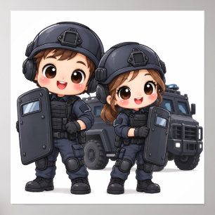 Taktisches Duo Poster