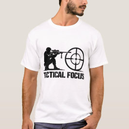Taktisches Fokus-Scharfschützen-T-Shirt T-Shirt