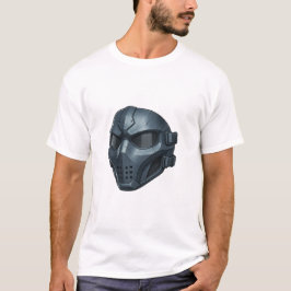 Taktisches Masken-Gamer-T-Shirt T-Shirt