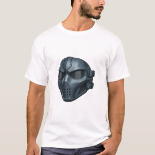 Taktisches Masken-Gamer-T-Shirt T-Shirt