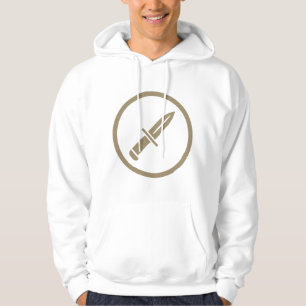 Taktisches Soul Minimal-Messer-Icon-Design Hoodie
