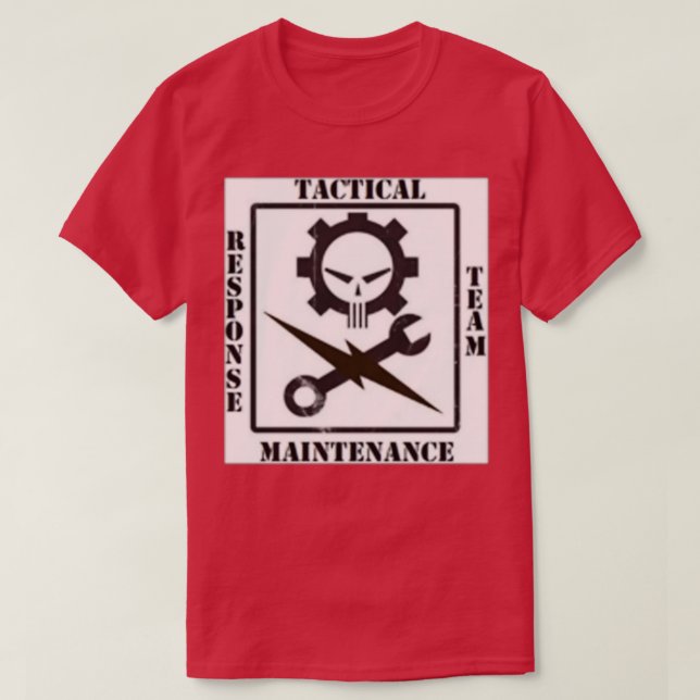 Taktisches Wartungsteam T-Shirt (Design vorne)