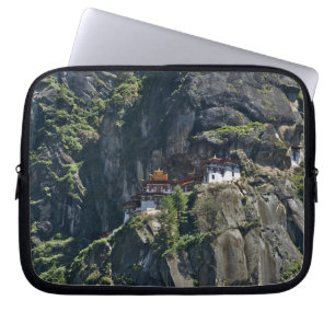 Taktsang Kloster auf der Klippe, Paro, Bhutan Laptopschutzhülle