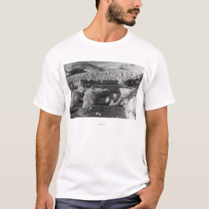 Taku Gletscher nahe Juneau, Alaska Fotografie T-Shirt