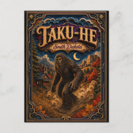 Taku-He South Dakota Popcut Legenden Postkarte