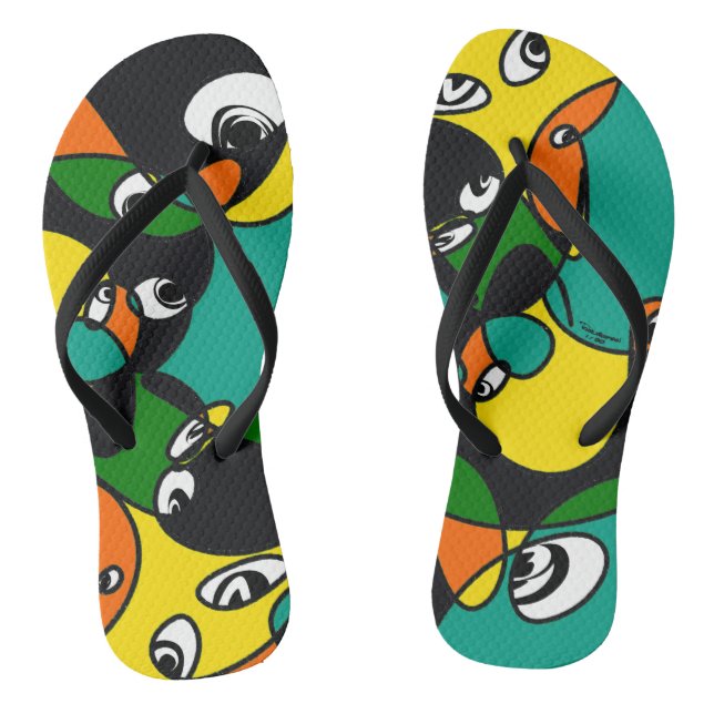 TAKUENFriends" ビ" ダル Flip Flops (Fußbett)