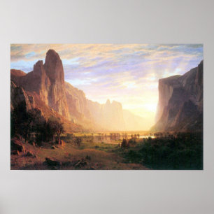 Tal 3 Alberts Bierstadt-Yosemite Poster
