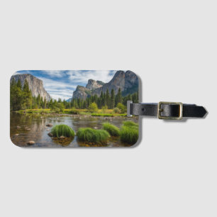 Tal-Ansicht in Yosemite Nationalpark Gepäckanhänger