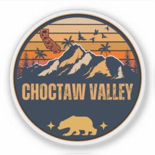 Tal Choctaw Valley, Kalifornien Aufkleber