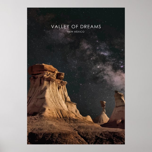 Tal der Träume, Reise nach New Mexico Poster (Vorne)