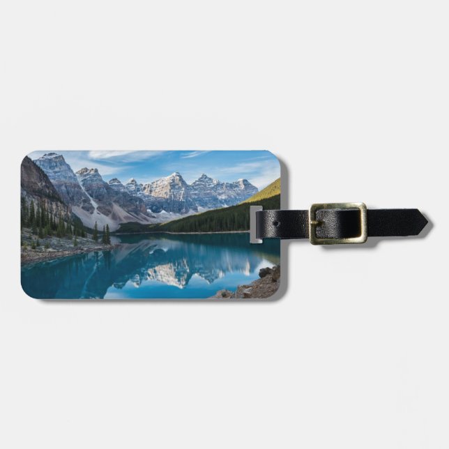 Tal der Zehn Zinnen, Nationalpark Banff Gepäckanhänger (Vorderseite horizontal)