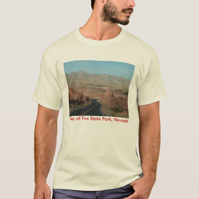 Tal des Feuer-Staats-Parks T-Shirt (Vorderseite)