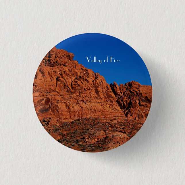Tal des Feuers  Button (Vorderseite)