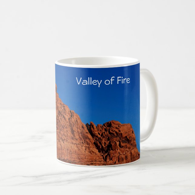 Tal des Feuers Kaffeetasse (VorderseiteRechts)