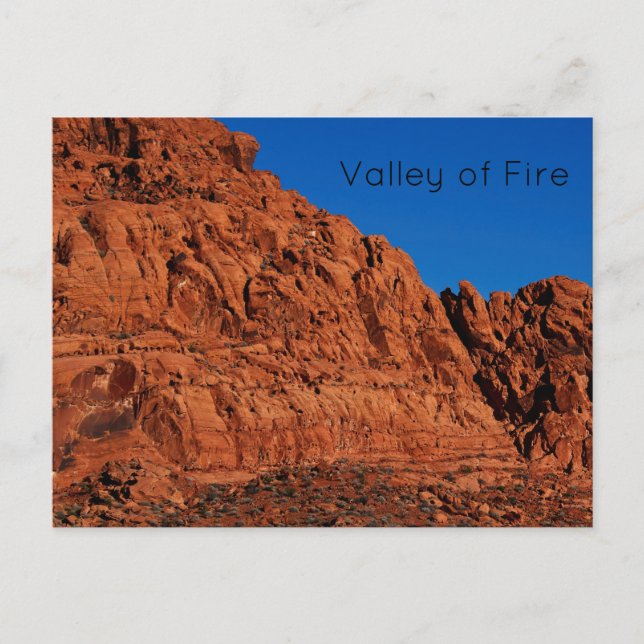 Tal des Feuers   Postkarte (Vorderseite)