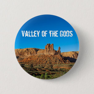 Tal des Gott-blaue HimmelButte Button