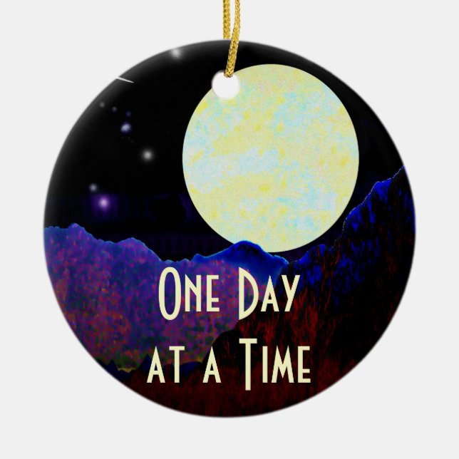 Tal des Mondes ODAT Keramik Ornament (Vorne)