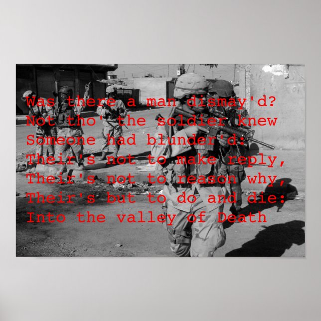 Tal des Todes im Irak Poster (Vorne)