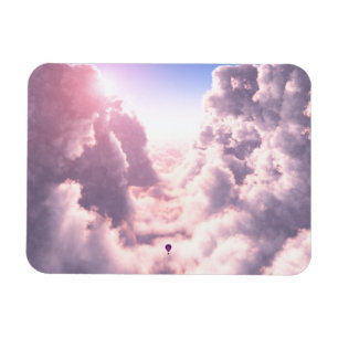 Tal im flexiblen Wolkenmagnet Magnet