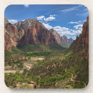 Tal im Zion-Nationalpark Getränkeuntersetzer