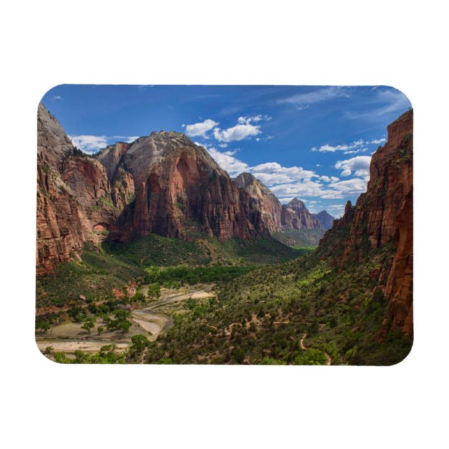 Tal im Zion-Nationalpark Magnet (Horizontal)