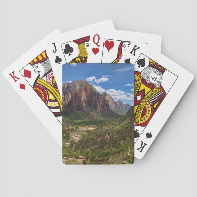 Tal im Zion-Nationalpark Spielkarten (Rückseite)