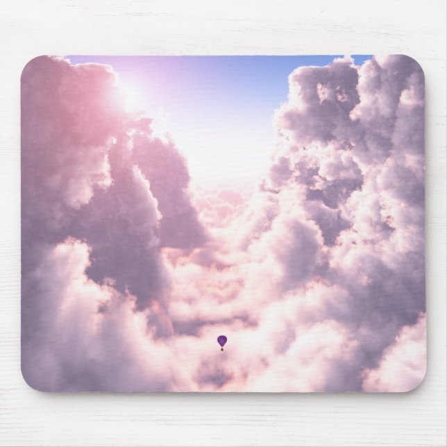 Tal in der Wolkenkratzer-Mousepad Mousepad (Vorne)