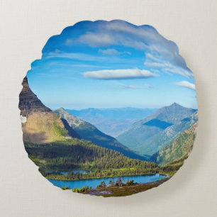 Tal jenseits rundes kissen