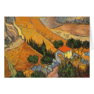 Tal mit dem Pflüger von Vincent van Gogh
