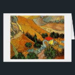 Tal mit Plowman (F727)Van Gogh Fine Art<br><div class="desc">Tal mit Plowman von oben gesehen, Vincent van Gogh. Saint-Rémy, Dezember 1889. Öl auf Leinwand, 33 x 41 cm. St. Petersburg, Hermitage Museum F 727, JH 1877 Vincent Willem van Gogh (30 März 1853 - 29 Juli 1890) war ein niederländischer Post-Impressionist Künstler. Einige seiner Gemälde gehören heute zu den bekanntesten,...</div>